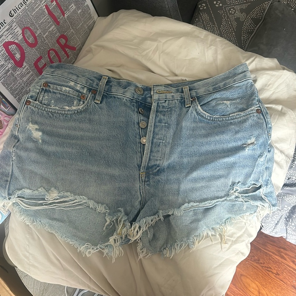 Agolde Jean Shorts Size 27